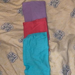 NWOT 3 Pack of Ribbed Tanks